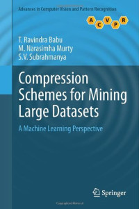 Compression Schemes for Mining Large Datasets: A Machine Learning Perspective