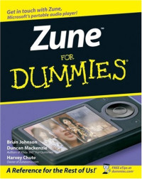 Zune For Dummies (Computer/Tech)