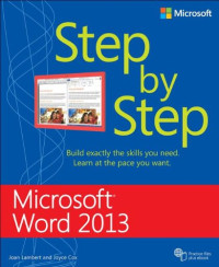 Microsoft® Word 2013 Step by Step