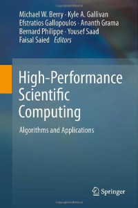 High-Performance Scientific Computing: Algorithms and Applications