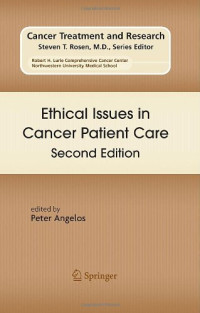 Ethical Issues in Cancer Patient Care (Cancer Treatment and Research)