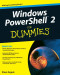 Windows PowerShell 2 For Dummies (Computer/Tech)
