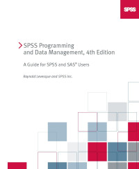 SPSS Programming and Data Management
