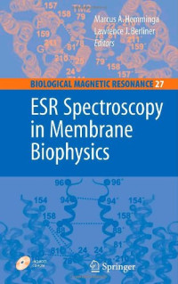 ESR Spectroscopy in Membrane Biophysics (Biological Magnetic Resonance)