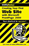 Creating Your First Web Site with Frontpage 2000 (Cliffs Notes)