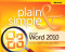Microsoft Word 2010 Plain &amp; Simple