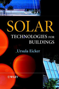Solar Technologies for Buildings