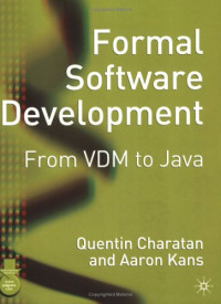 Formal Software Development