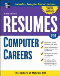 Resumes for Computer Careers (Professional Resumes Series)