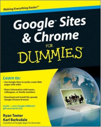 Google Sites & Chrome For Dummies (Computer/Tech)