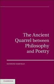 The Ancient Quarrel Between Philosophy and Poetry