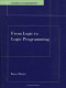 From Logic to Logic Programming (Foundations of Computing)