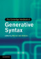 The Cambridge Handbook of Generative Syntax (Cambridge Handbooks in Language and Linguistics)