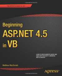 Beginning ASP.NET 4.5 in VB (Beginning Apress)