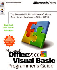 Microsoft Office 2000/Visual Basic Programmer's Guide (Microsoft Professional Editions)
