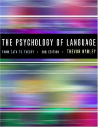 Psychology of Language: From Data to Theory
