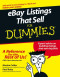 eBay Listings That Sell For Dummies (Computer/Tech)