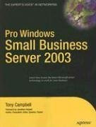 Pro Windows Small Business Server 2003