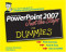 PowerPoint 2007 Just the Steps For Dummies