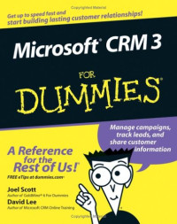 Microsoft CRM 3 For Dummies (Computer/Tech)