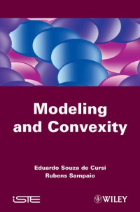 Modeling and Convexity (Iste)