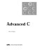 Advanced C / Book and Disk