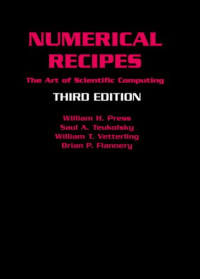 Numerical Recipes 3rd Edition: The Art of Scientific Computing