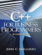 C++ for Business Programmers (2nd Edition)