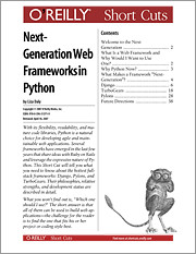 Next-Generation Web Frameworks in Python