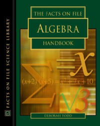 The Facts on File Algebra Handbook (Science Handbook)