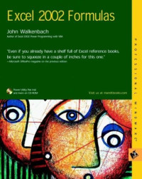 Microsoft Excel 2002 Formulas (With CD-ROM)
