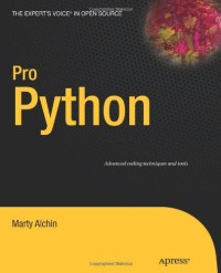 Pro Python (Pro Series)
