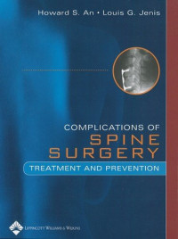 Complications of Spine Surgery: Treatment and Prevention